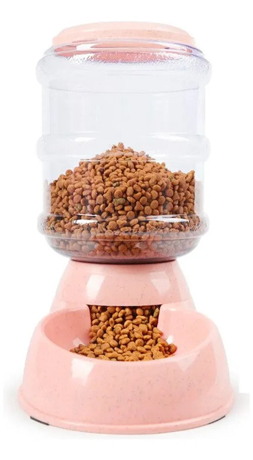 Comedero Dispenser Automático Terrapet Perros Gatos 2kg Plástico Gris o segun stock