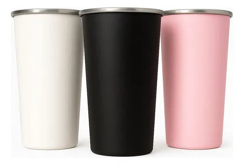 Vaso Fernetero Jarra Fernet Cerveza Aluminio 1 Litro Negro