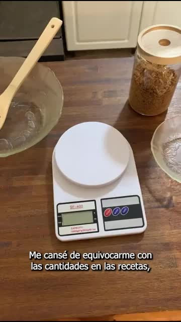 Balanza de cocina digital SQ Cozinha SF-400 pesa hasta 10kg Blanco