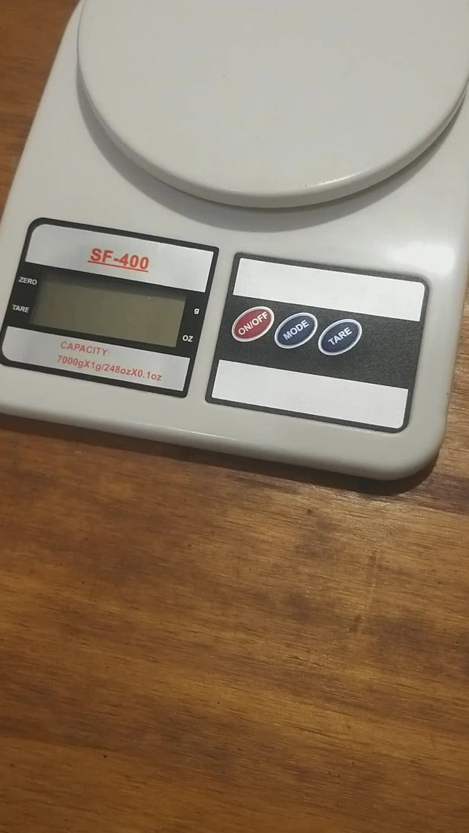 Balanza de cocina digital SQ Cozinha SF-400 pesa hasta 10kg Blanco