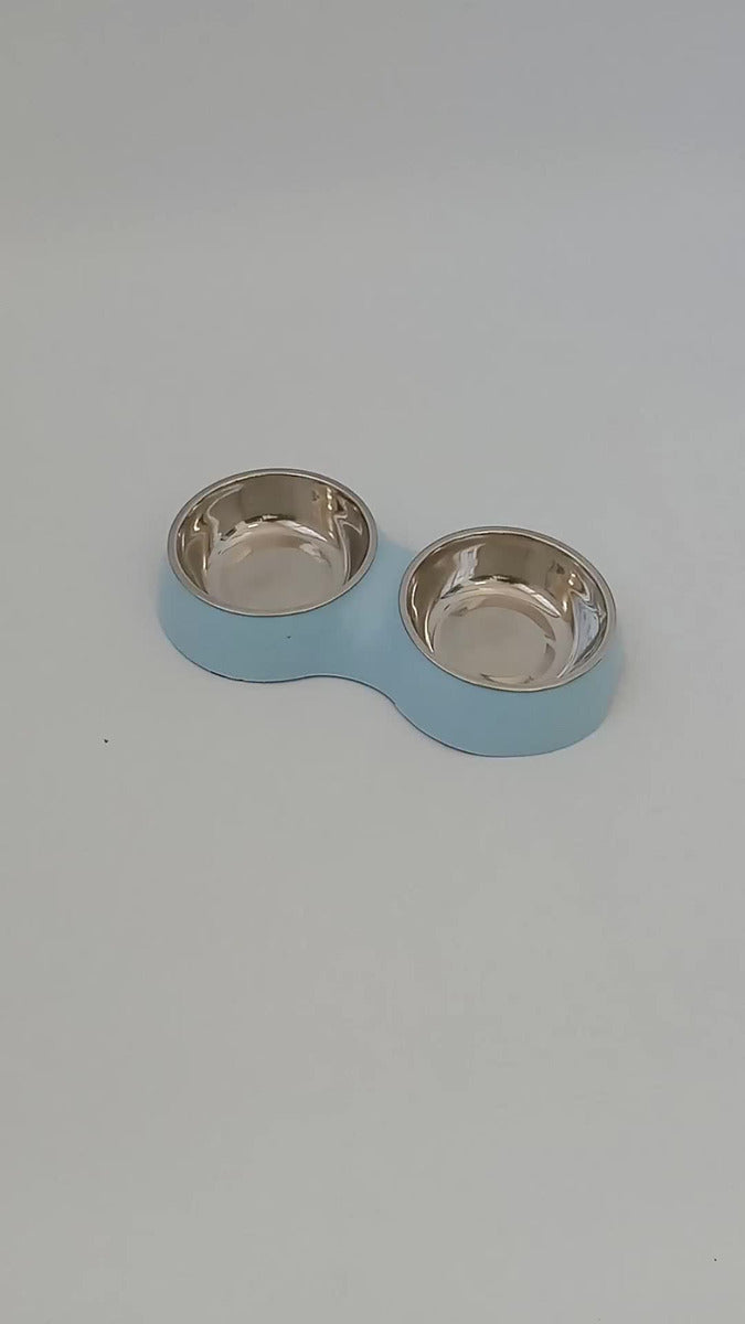 Plato Para Perro Comedero Para Mascotas Doble Perros Y Gato