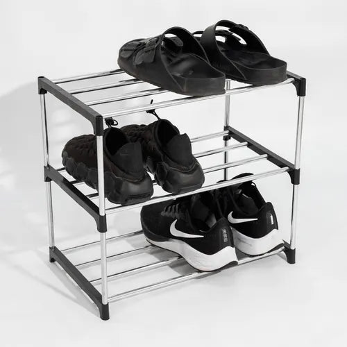 Organizador Zapatero Zapatillas Botinero Estantes Desarmable Negro