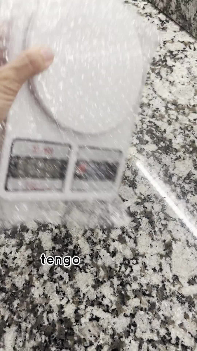 Balanza de cocina digital SQ Cozinha SF-400 pesa hasta 10kg Blanco